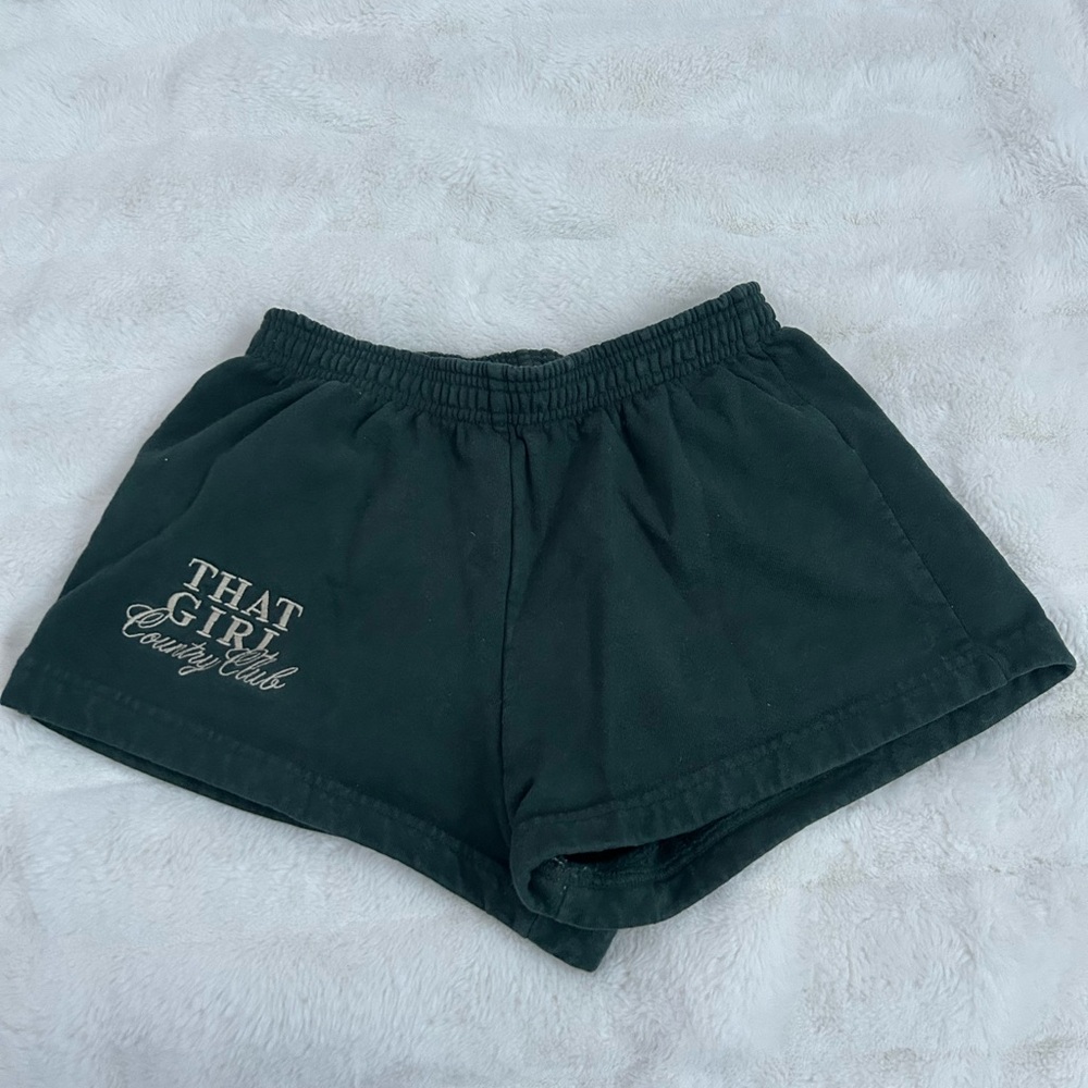 Green Women's Shorts